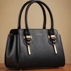 photo of #1 black leather bag