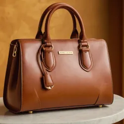 photo of #2 brown leather bag