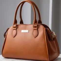 photo of #2 brown leather bag