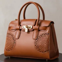 photo of #2 brown leather bag