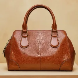 photo of #2 brown leather bag