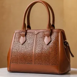 photo of #2 brown leather bag