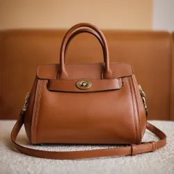 photo of #2 brown leather bag