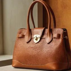 photo of #2 brown leather bag