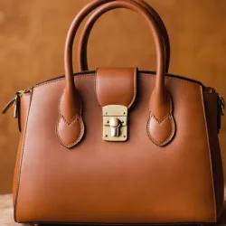 photo of #2 brown leather bag