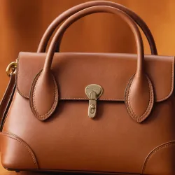 photo of #2 brown leather bag