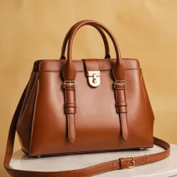 photo of #2 brown leather bag
