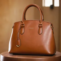 photo of #2 brown leather bag