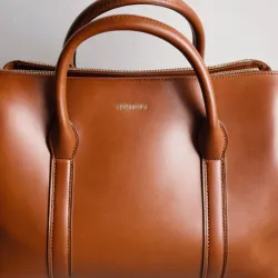photo of #2 brown leather bag