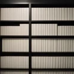 photo of #1 monocolor books on shelves