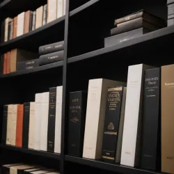 photo of #1 monocolor books on shelves