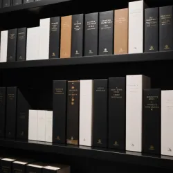 photo of #1 monocolor books on shelves