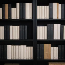 photo of #1 monocolor books on shelves