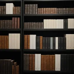 photo of #1 monocolor books on shelves