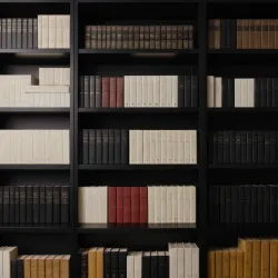 photo of #1 monocolor books on shelves