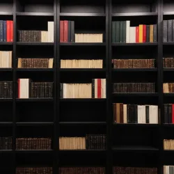 photo of #1 monocolor books on shelves