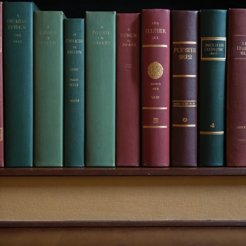 detailed photo of multicolor books on shelves