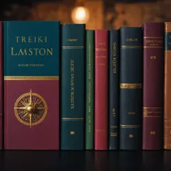 photo of #2 multicolor books on shelves