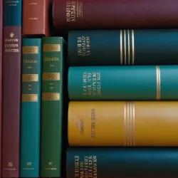 photo of #2 multicolor books on shelves