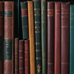 photo of #2 multicolor books on shelves