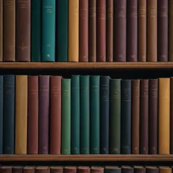 photo of #2 multicolor books on shelves