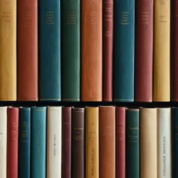 photo of #2 multicolor books on shelves