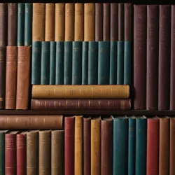 photo of #2 multicolor books on shelves