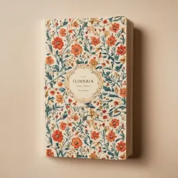 photo of #6 white book with floral pattern