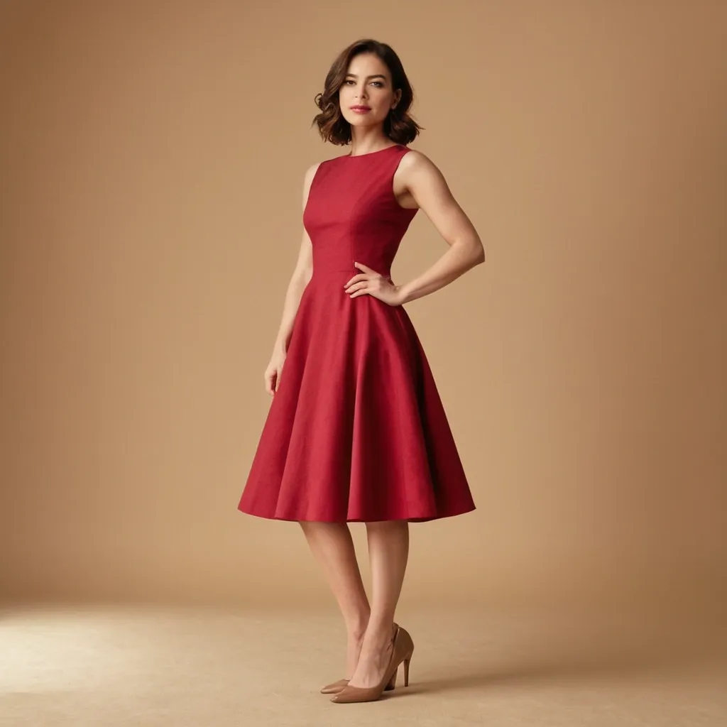 detailed photo of cherry pattern A Type dress