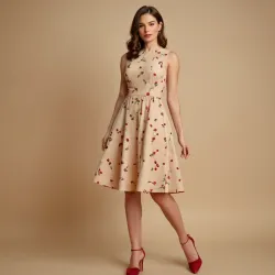 photo of #1 cherry pattern A Type dress
