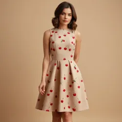 photo of #1 cherry pattern A Type dress