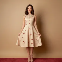 photo of #1 cherry pattern A Type dress