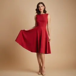 photo of #2 cherry red A Type dress