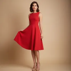 photo of #2 cherry red A Type dress