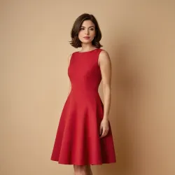 photo of #2 cherry red A Type dress