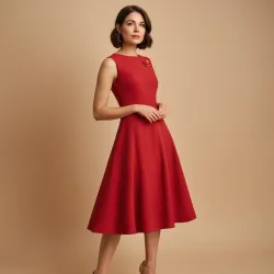photo of #2 cherry red A Type dress