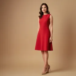 photo of #2 cherry red A Type dress