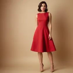 photo of #2 cherry red A Type dress