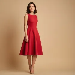 photo of #2 cherry red A Type dress