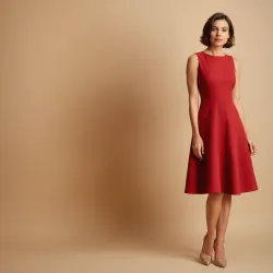 photo of #2 cherry red A Type dress