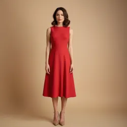 photo of #2 cherry red A Type dress