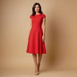 photo of #2 cherry red A Type dress