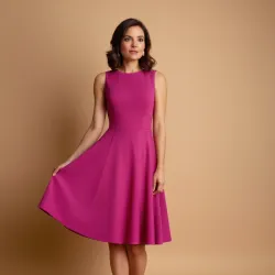 photo of #3 magenta A Type dress