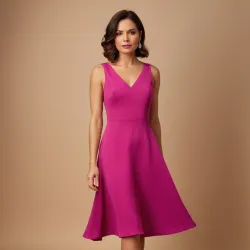 photo of #3 magenta A Type dress