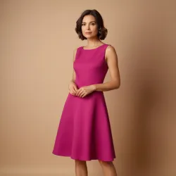 photo of #3 magenta A Type dress