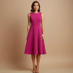 photo of #3 magenta A Type dress