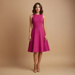 photo of #3 magenta A Type dress