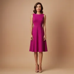 photo of #3 magenta A Type dress