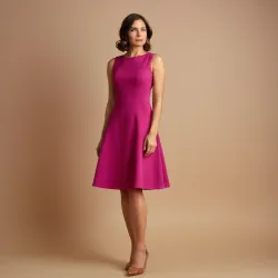 photo of #3 magenta A Type dress