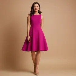 photo of #3 magenta A Type dress